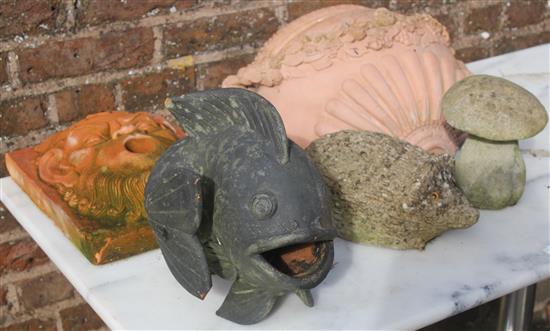 5 garden ornaments